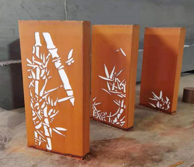 德江锈钢板灯箱